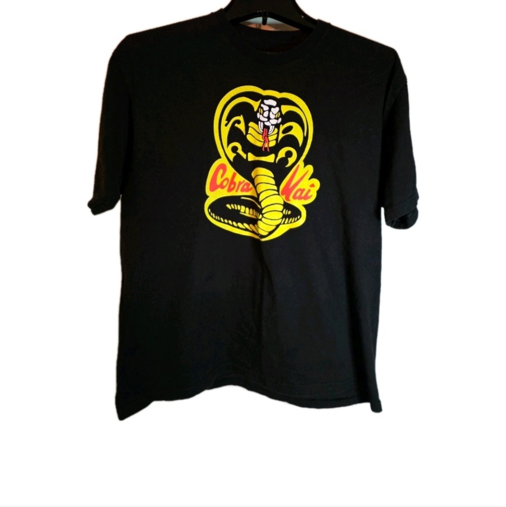 Cobra Kai Black T-Shirt Karate Kid Mens XL